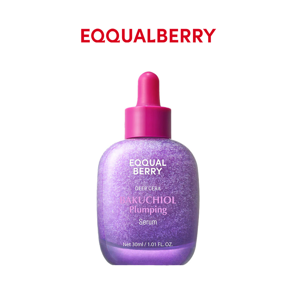 【台灣現貨】EQQUALBERRY 補骨脂酚豐盈精華液 30ml 延緩老化 收縮毛孔 保濕 強韌肌膚
