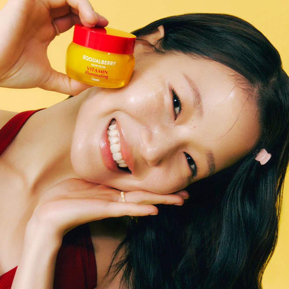 【台灣現貨】EQQUALBERRY維他命C亮膚霜 30ml 美白 抗氧化 保濕 提亮膚色 淡化色斑