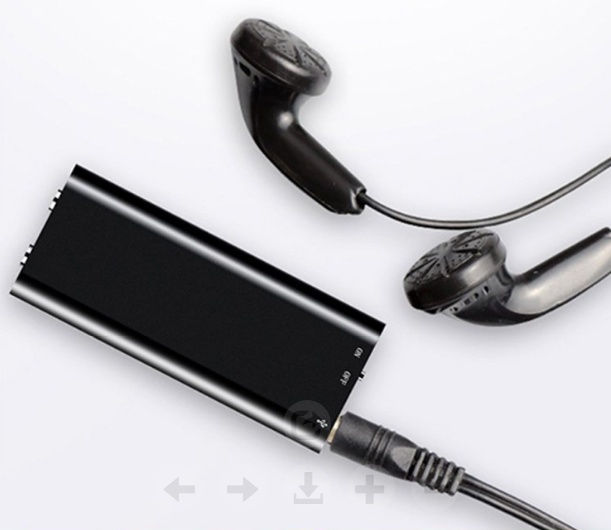 แบตเตอรี่ใช้งานได้ 300 ชั่วโมง】ปากกาบันทึกเสียงแบบซ่อนกดด้วยปุ่มเดียว