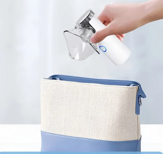 เครื่องพ่นละอองยาแบบพกพา ใช้ล้างปอด รุ่นใหม่