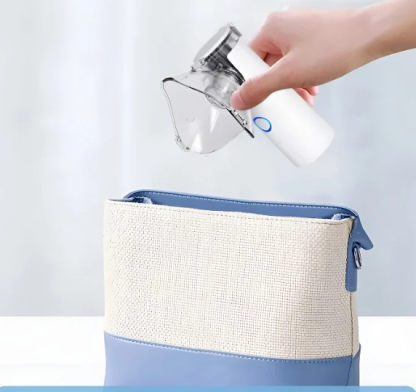 เครื่องพ่นละอองยาแบบพกพา ใช้ล้างปอด รุ่นใหม่