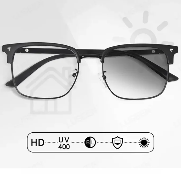 แว่นตากันรังสีเปลี่ยนสีได้ LUSEEN 