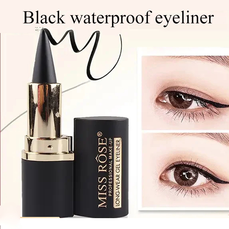 Black Single-Head Matte Waterproof Solid Eyeliner