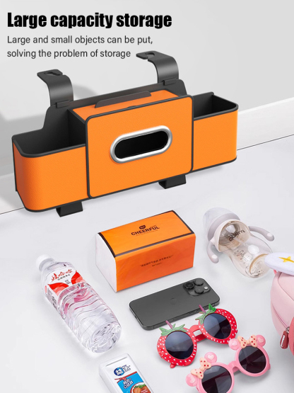 【Space-Saving】Car Multi-Function Backrest Storage Box