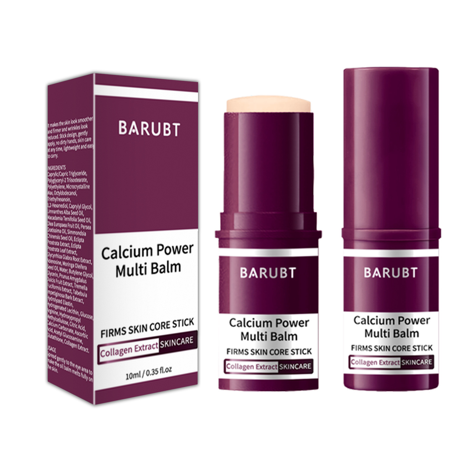 Wrinkle-lightening and firming eye cream stick