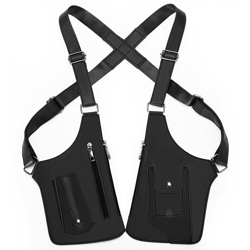 Men's Retro Crossbody Chest Bag