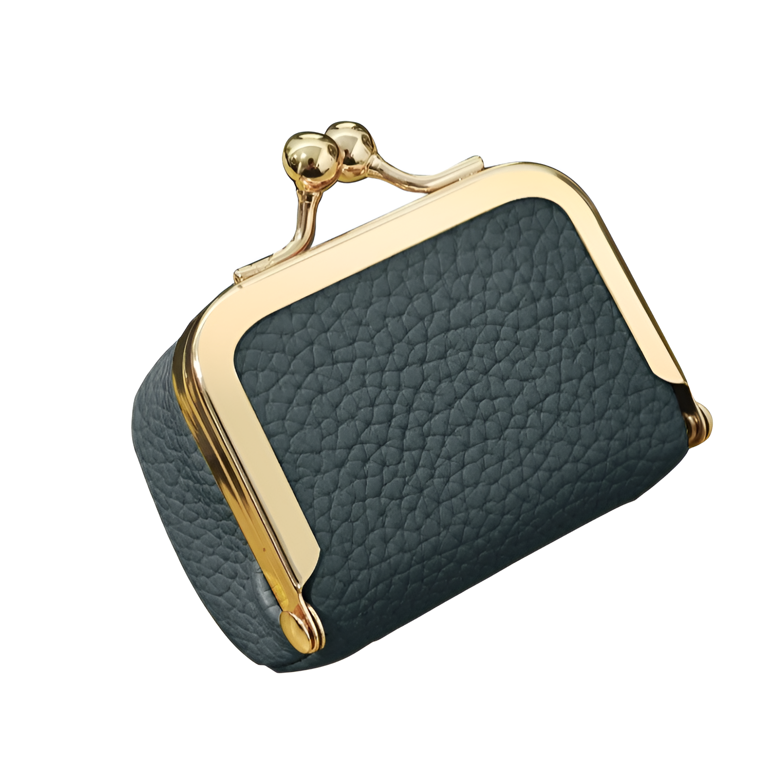 Genuine Leather Small Diamond Ring Jewelry Coin Purse