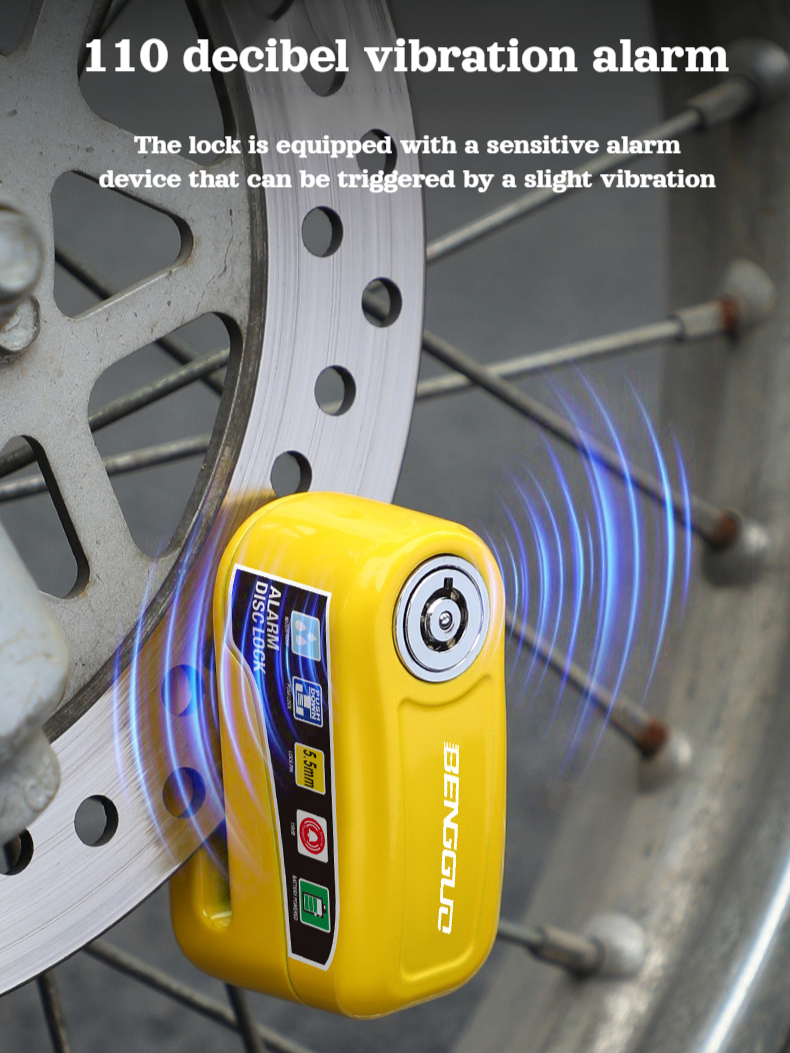 Electric car alloy brake disk locks antitheft equipment