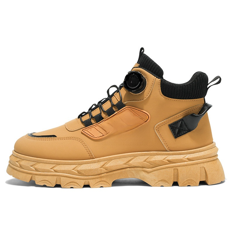 Workwear Martin Boots Antislip Height Increasing Shoes