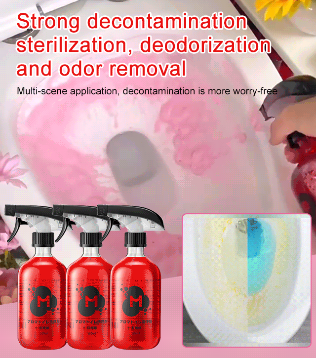[Tik Tok Popular]Rose Fragrance Toilet Cleaner