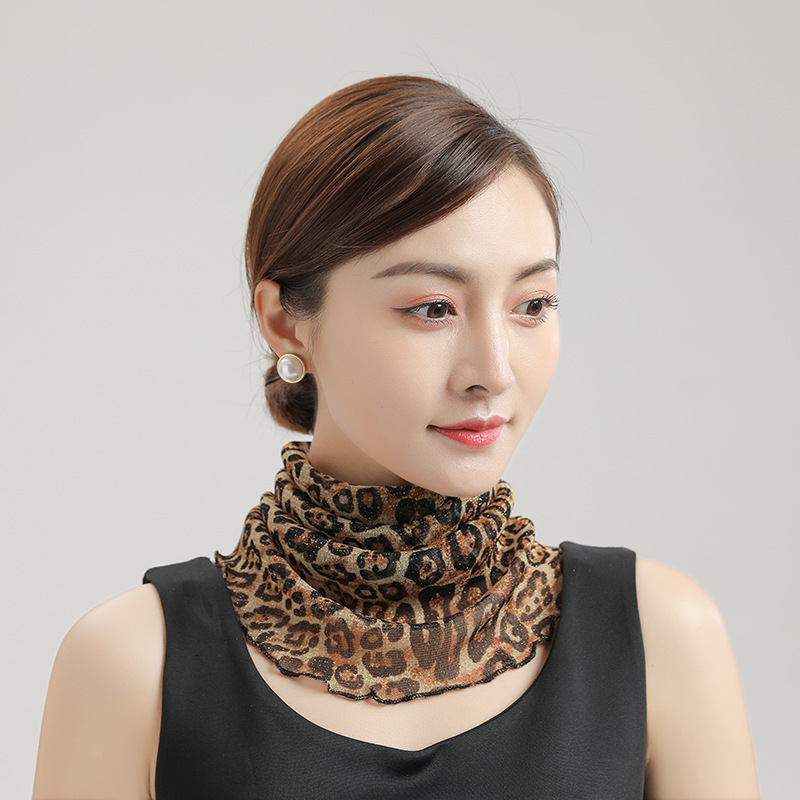 Pullover Thin Sunshade Veil Scarf Neck Protection Scarf