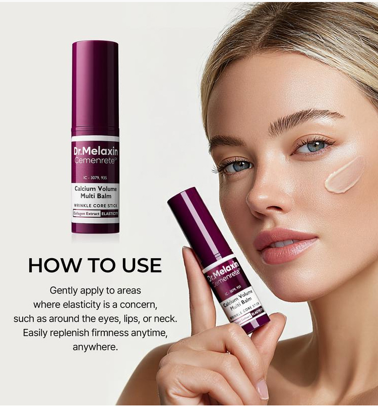 Wrinkle-lightening and firming eye cream stick