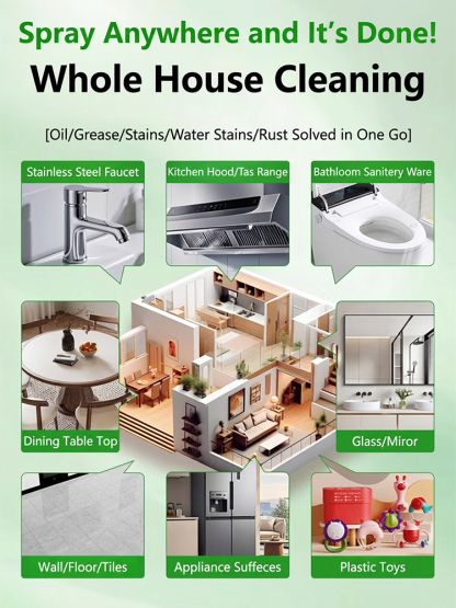 【Safe and Gentle】Whole House Multi-Purpose Cleaning Spray