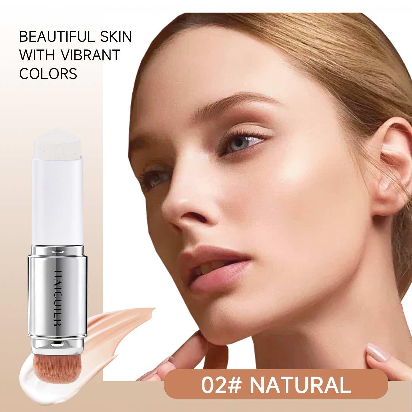 Adaptive Four-in-One Color Changing Concealer Foundation Stick