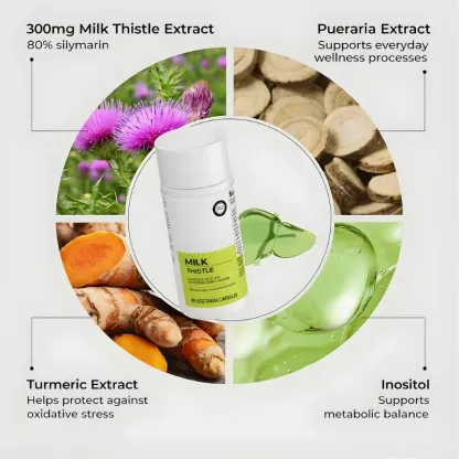 Milk Thistle Extract Liver Protection Capsules