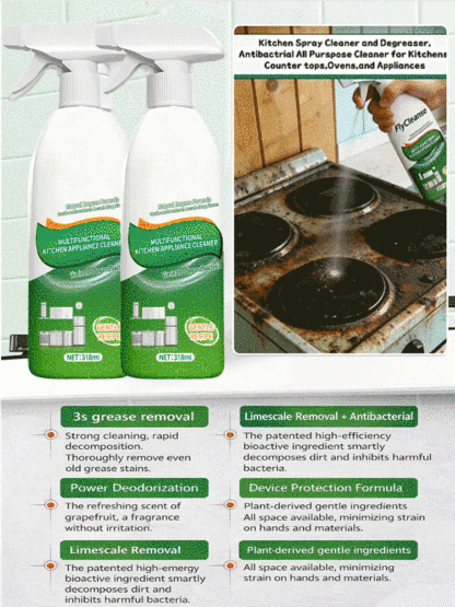 【Safe and Gentle】Whole House Multi-Purpose Cleaning Spray