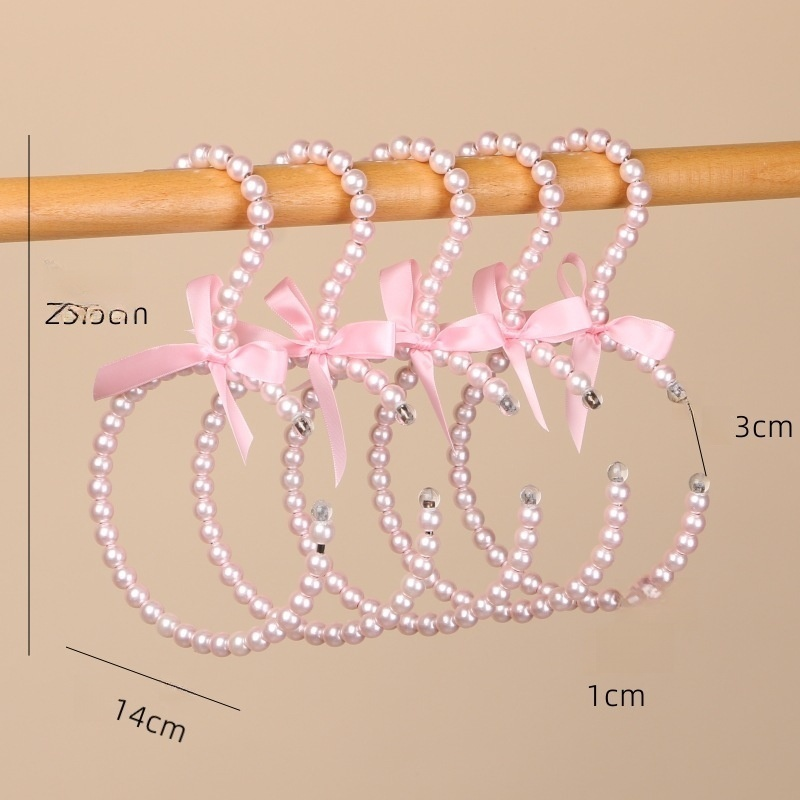Light luxury pearl non-slip seamless coat and hat hook