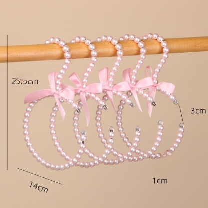 Light luxury pearl non-slip seamless coat and hat hook