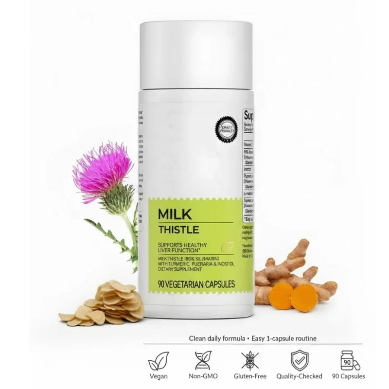 Milk Thistle Extract Liver Protection Capsules