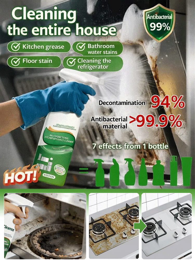 【Safe and Gentle】Whole House Multi-Purpose Cleaning Spray