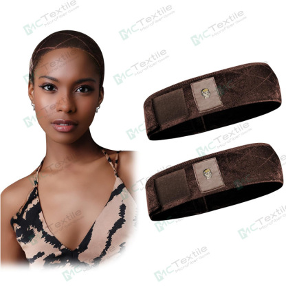 Adjustable forehead wig fixing strap