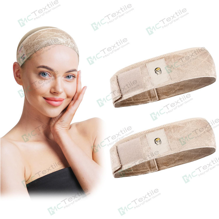 Adjustable forehead wig fixing strap