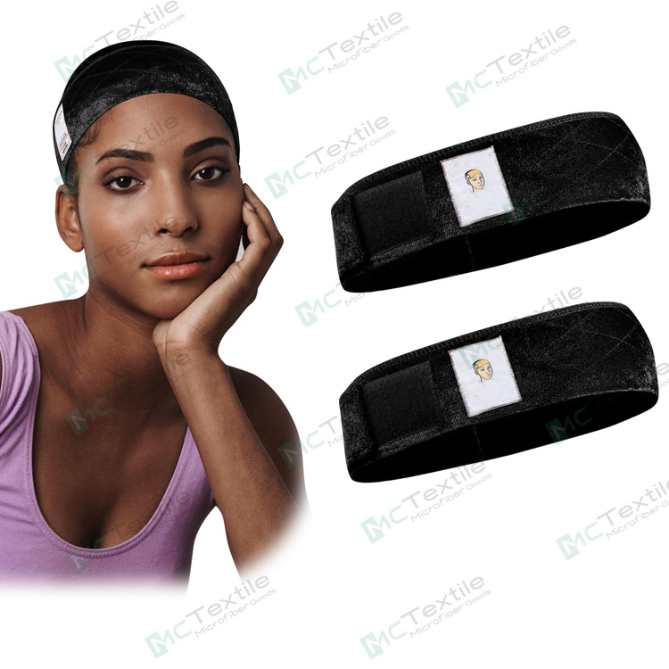 Adjustable forehead wig fixing strap