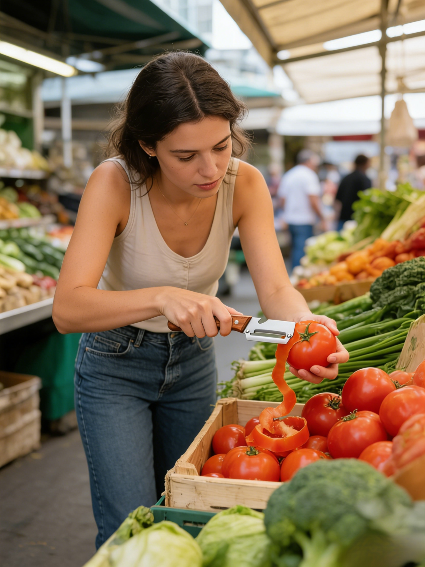 Large Stainless Steel Multipurpose Paring Knife