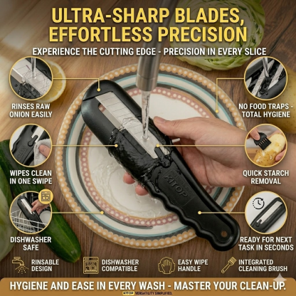 Multifunctional Stainless Steel Double Edge Chopper