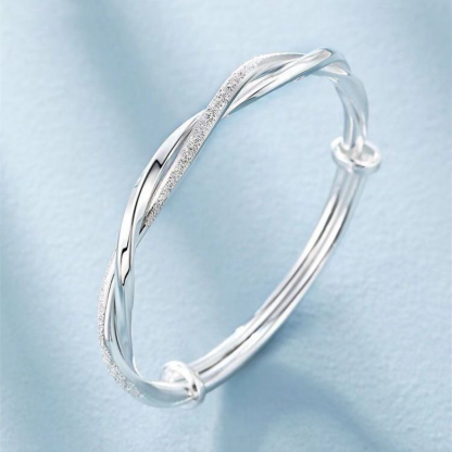 【Infinite Good Fortune】Möbius Strip Tiny Sparkling Energy Bracelet