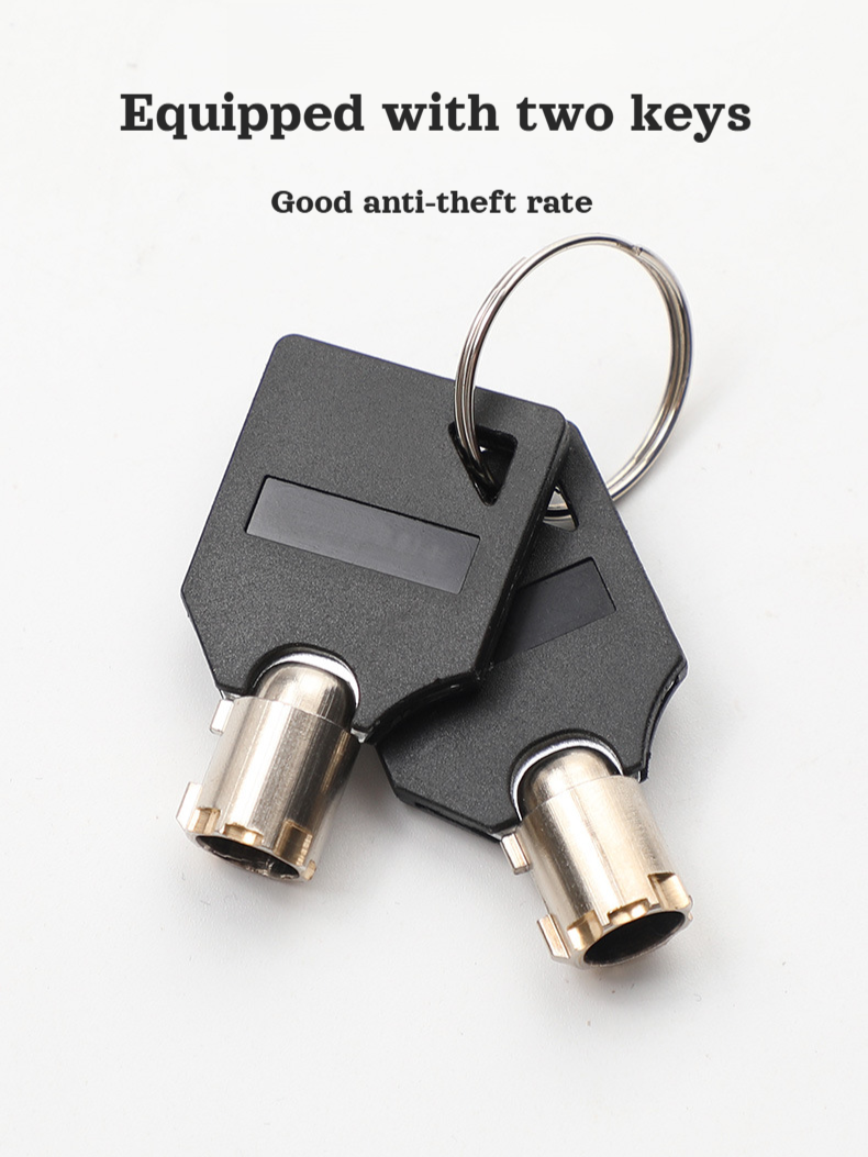 Electric car alloy brake disk locks antitheft equipment
