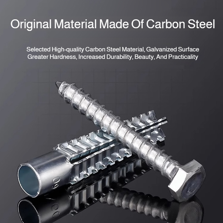 Home Essential Self-tapping Screws and Metal Expansion Plug Set