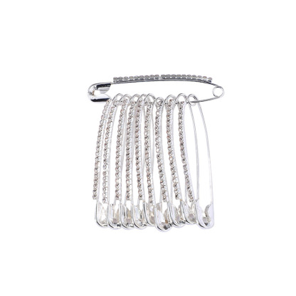 [Fashionable and safe] Simple and advanced rhinestone pin