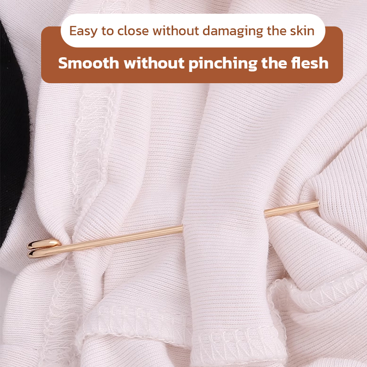 [Fashionable and safe] Simple and advanced rhinestone pin