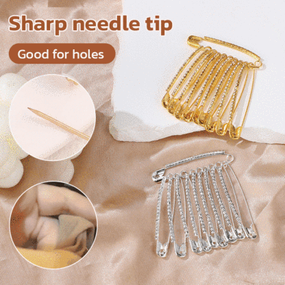 [Fashionable and safe] Simple and advanced rhinestone pin