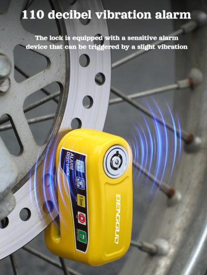 Electric car alloy brake disk locks antitheft equipment