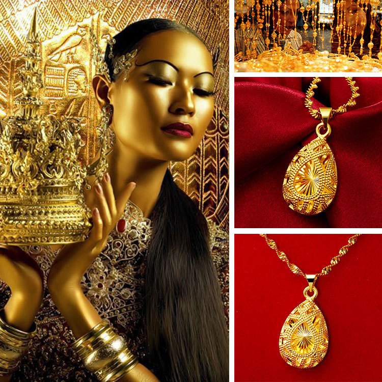 Solid Gold Love necklace