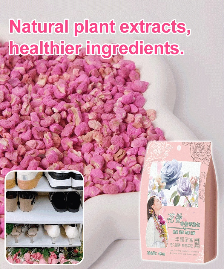 Insect repellent and mildew proof floral camphor balls