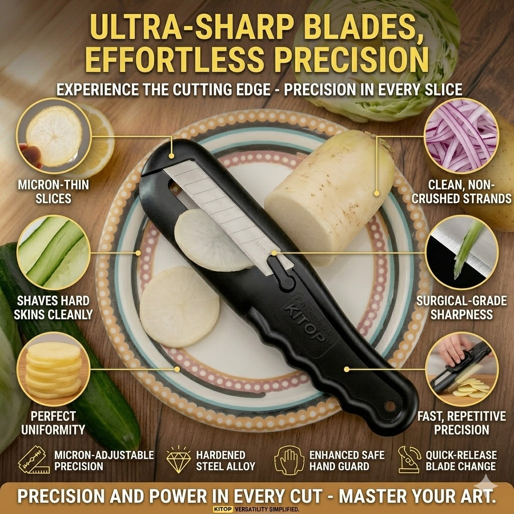 Multifunctional Stainless Steel Double Edge Chopper