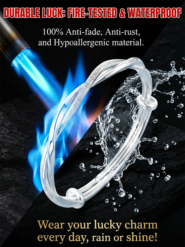 【Infinite Good Fortune】Möbius Strip Tiny Sparkling Energy Bracelet