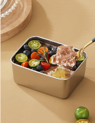 Stainless steel fresh-keeping box, sealed and fresh-keeping