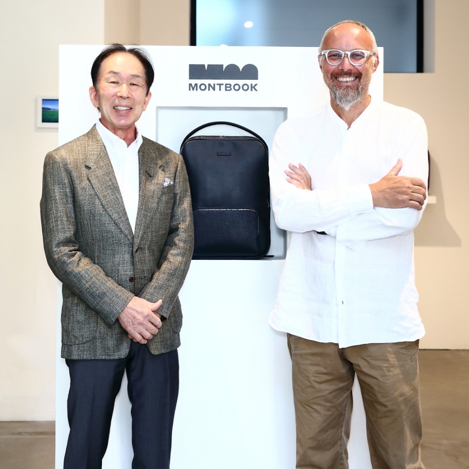 山本一彦とGiulioの2ショット