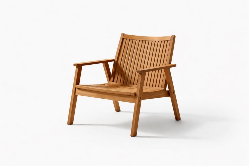 Outdoor Solid Teak Wooden Chair