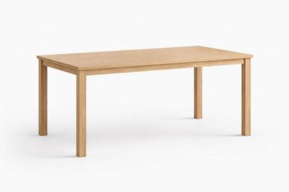 Solid Oak Dining Table 150x90x75 cm