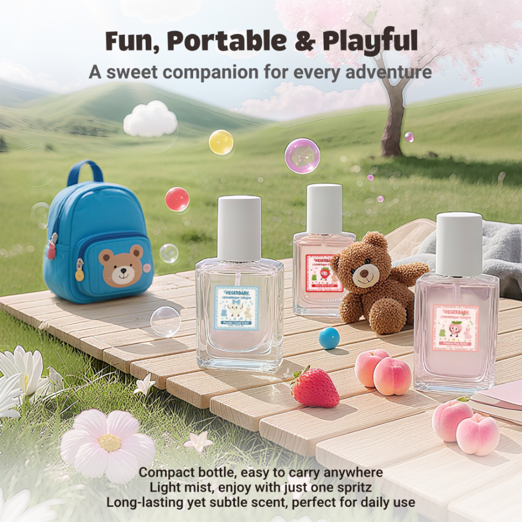 Hegerbaby LittleWhisper Cologne Baby Perfume - Long-Lasting Fragrance Gentle Safe for Kids 30ml