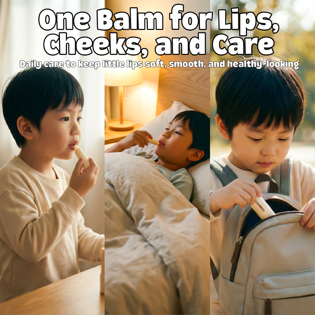 Hegerbaby Vaseline Lip & Face Balm - For Baby Moisturizing And Nourishing To Relieve Saliva Rash