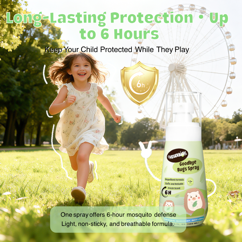 Hegerbaby Bugs Spray + Soothing Balm + Scar Gel | Mosquito Repellent, Itching Relief & Scar Care
