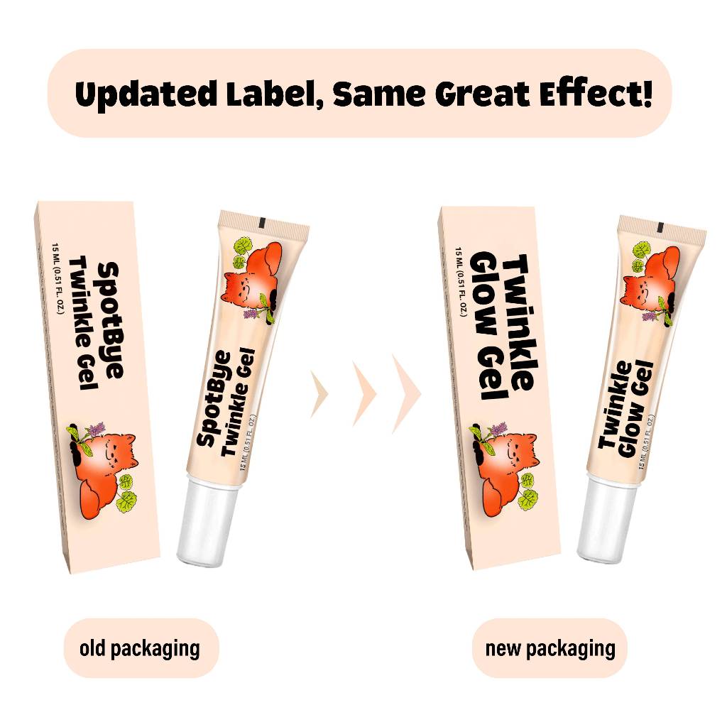 Hegerbaby Spotbye Twinkle Glow Gel - Mosquito Bite Scar Repair Cream for Kids, Safe, Non-Toxic 15ml