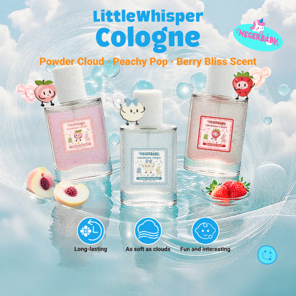 Hegerbaby LittleWhisper Cologne Baby Perfume - Long-Lasting Fragrance Gentle Safe for Kids 30ml