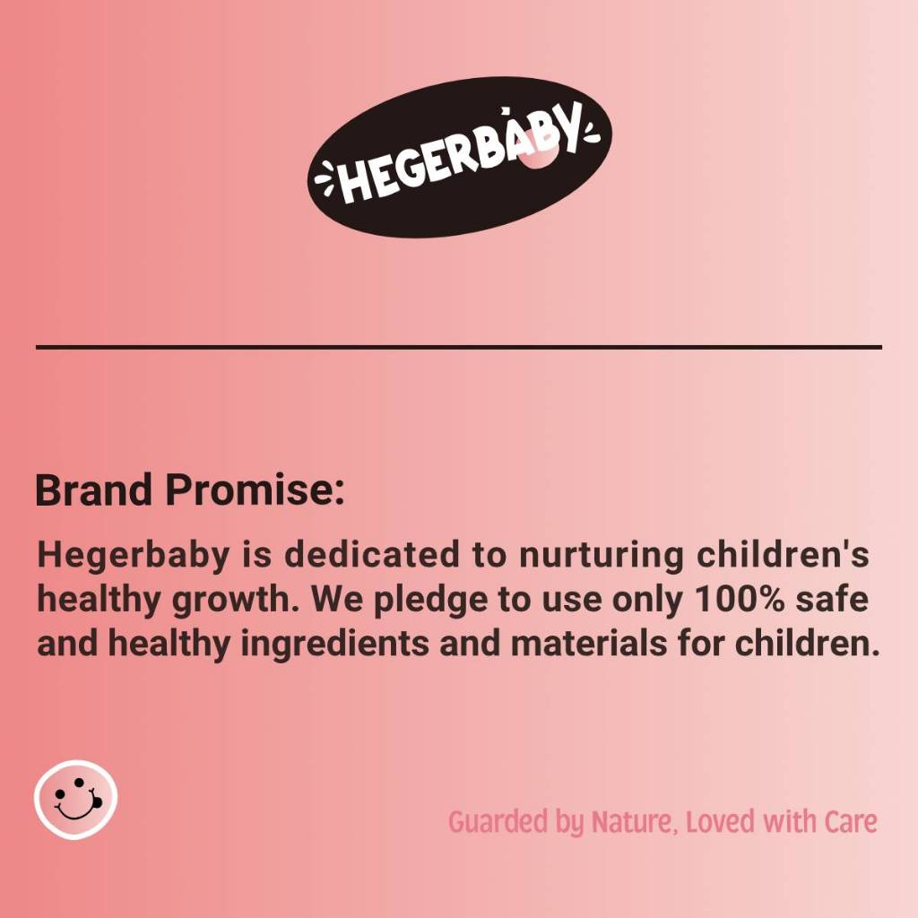 Hegerbaby Lip Face Balm & Lip Gloss Moisturizing Nourishing Non Sticky Gentle Safe for Kids